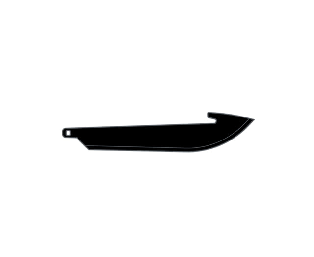 Outdoor Edge Cutlery 3.5in Drop Point Replacement Blades 420J2 Stainless Steel 6-pack