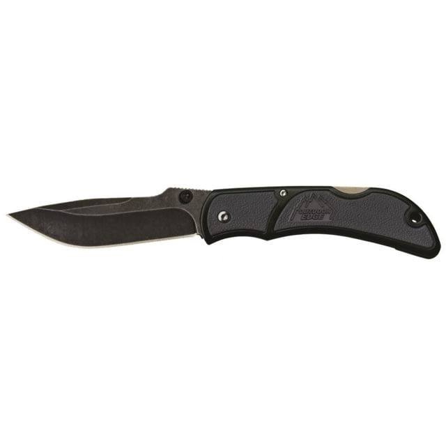 Outdoor Edge Cutlery Chasm Knife Grey 2.5in - Outdoor Edge Cutlery