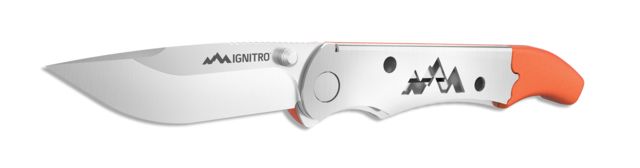Outdoor Edge Cutlery Ignitro Fire Starter-Whistle Knife - Outdoor Edge Cutlery