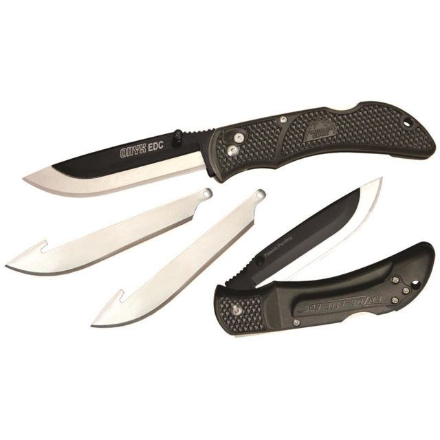 Outdoor Edge Cutlery Onyx EDC Knife Black - Outdoor Edge Cutlery