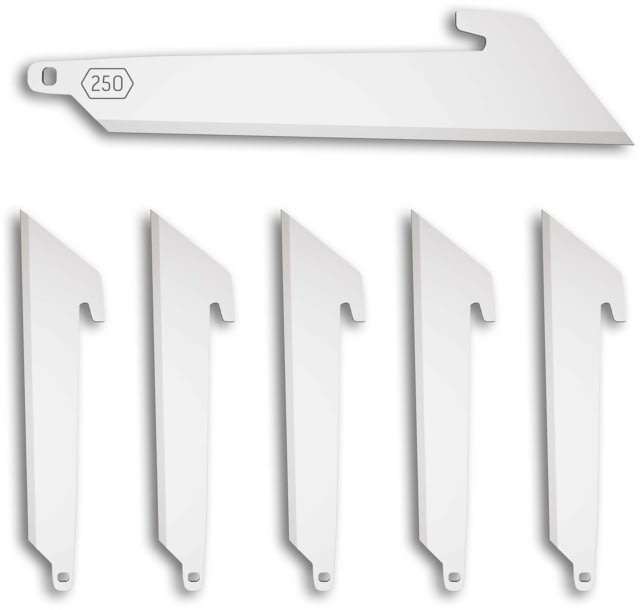 Outdoor Edge Cutlery 2.5in Utility SS Blade Pack 6 Blades - Outdoor Edge Cutlery