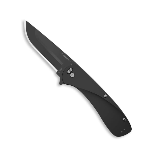 Outdoor Edge Cutlery RAZORVX1 Aluminum Spring Assist EDC Knife 3in Black