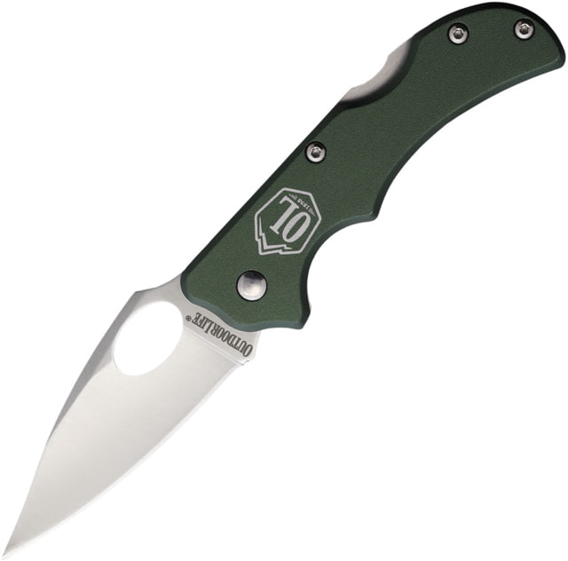 Outdoor Life Summit Lockback Green O - Outdoor Life