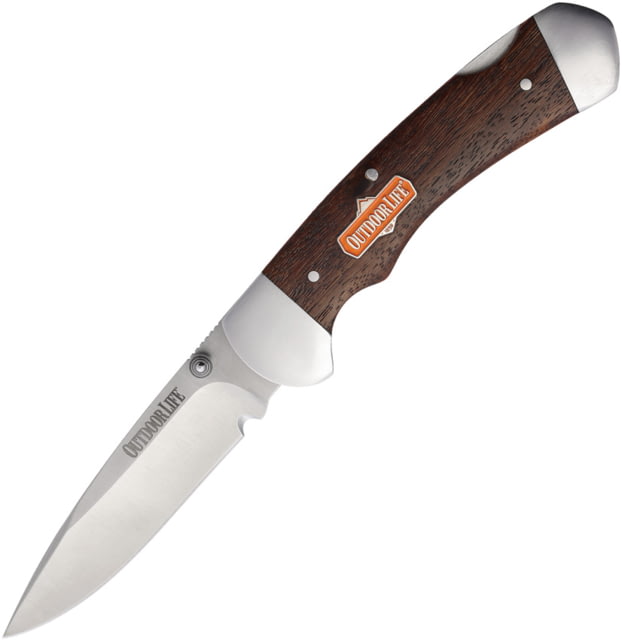 Outdoor Life Wood Lockback O
