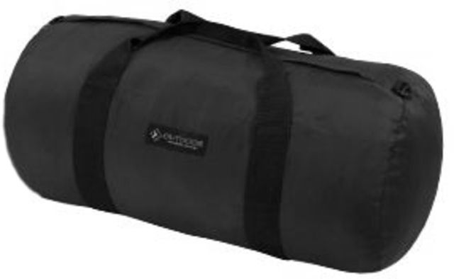 Outdoor Products Medium Deluxe Duffle Bag 11.69 gal 12in. x 24in. Fabric Black P - Outdoor Products