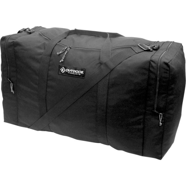 Outdoor Products Mountain Duffel X-Large Travel Case, Poly, Black 253008OP