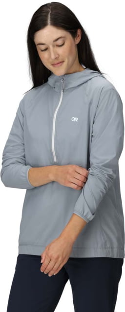 Outdoor Research Astroman Air Sun Hoodie - Women's Slate Medium