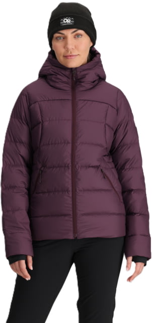 Outdoor Research Outdoor Research Coldfront Down Hoodie Jacket - Women's Amethyst XL - $113.00 at Optics Planet
