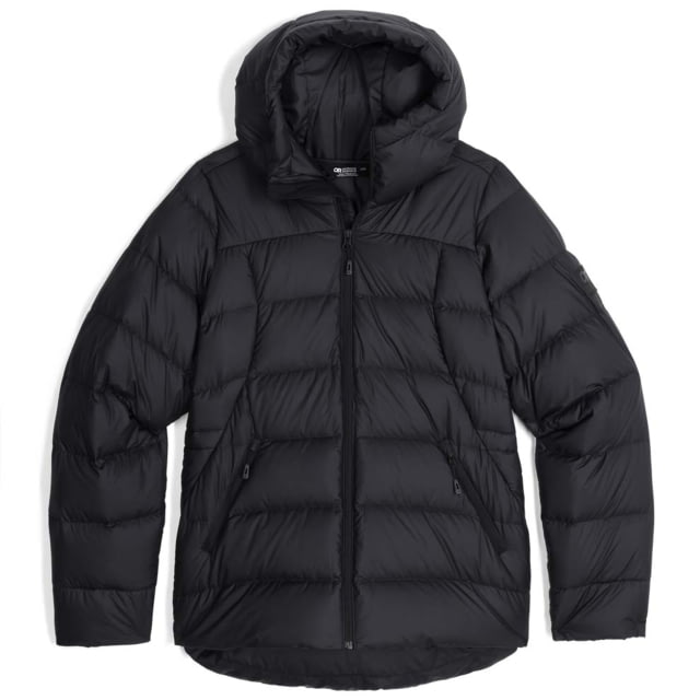 Outdoor Research Coldfront Down Jacket - Women's Solid Black Medium