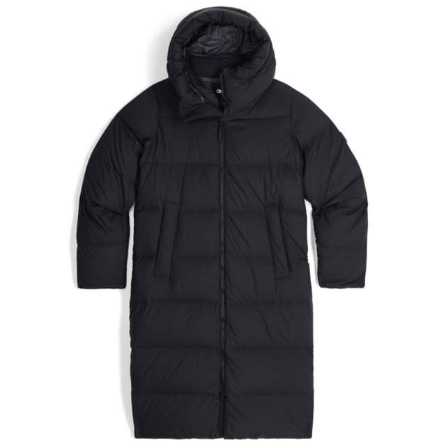 Outdoor Research Coze Down Parka - Womens Solid Black Small