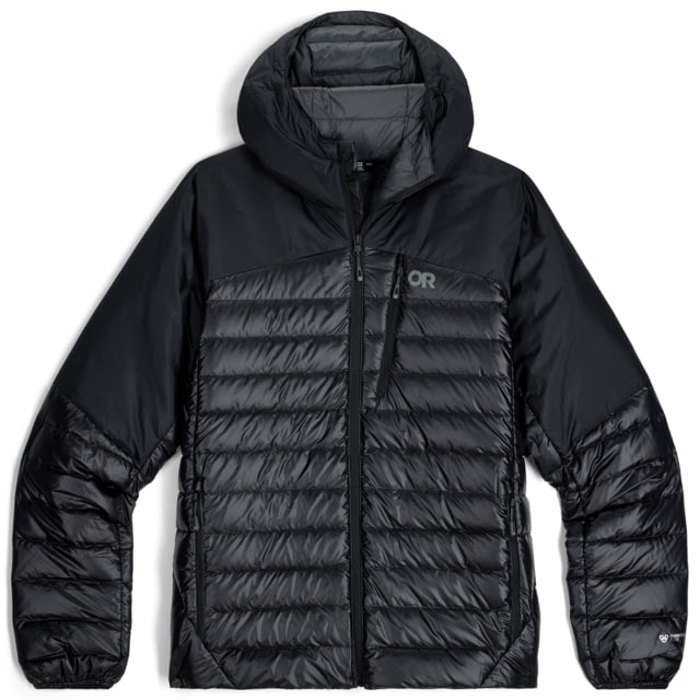 Outdoor Research Outdoor Research Helium Down Hoodie - Men's Solid Black 2XL - $239.20 at Optics Planet