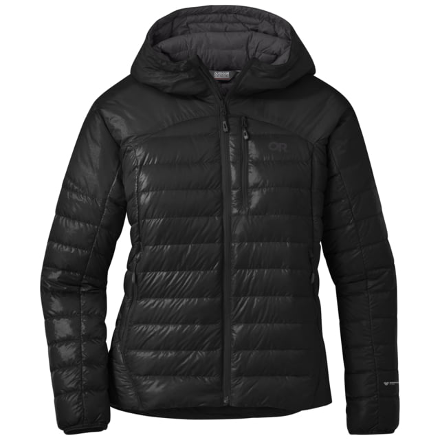 Outdoor Research Outdoor Research Helium Down Hoodie - Women's Solid Black Extra Small - $107.64 at Optics Planet