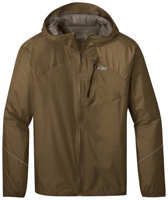 Outdoor Research Helium Rain Jacket - Men's Coyote S