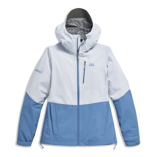 Outdoor Research Outdoor Research Aspire 3L Jacket - Women's Titanium/ascent Blue Small - $260.00 at Optics Planet