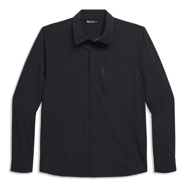 Outdoor Research Astroman Long Sleeve Sun Shirt - Men's Black Extra Large