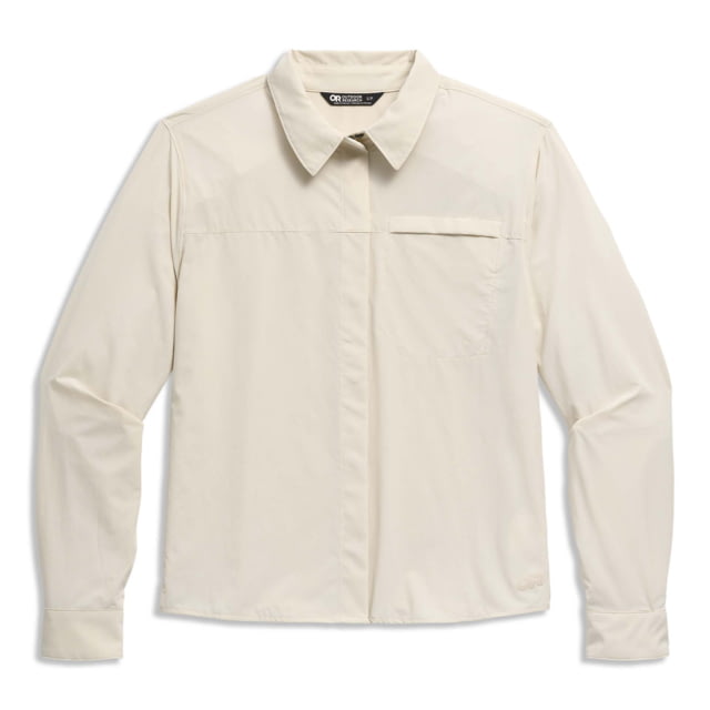 Outdoor Research Astroman Long Sleeve Sun Shirt - Women's Oyster Large