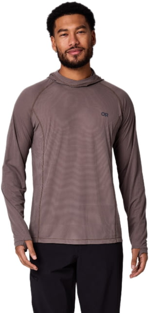 Outdoor Research Echo Hoodie - Men's Gravel M