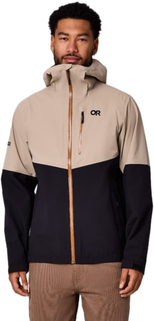 Outdoor Research Foray 3L Jacket - Men's Pro Khaki/Black XL