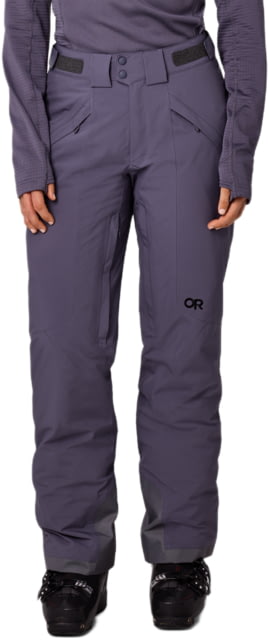 Outdoor Research Snowcrew Pants - Women's Short Smoky Quartz M