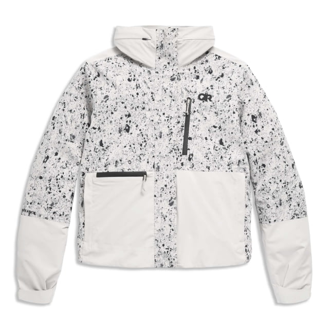 Outdoor Research Stratoburst Stretch SE Jacket - Women's Oyster Creekside Print/oyster Extra Large