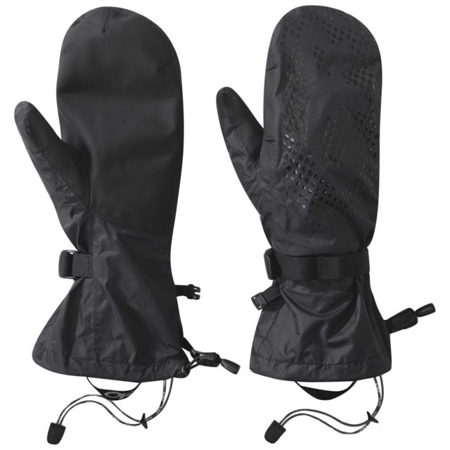 Outdoor Research Revel Shell Mitts Black Extra Small