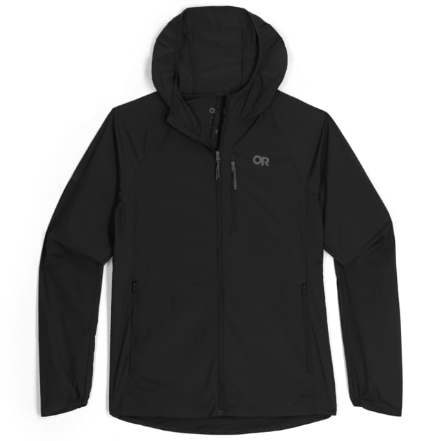 Outdoor Research Outdoor Research Shadow Wind Hoodie - Women's Black Large - $140.00 at Optics Planet