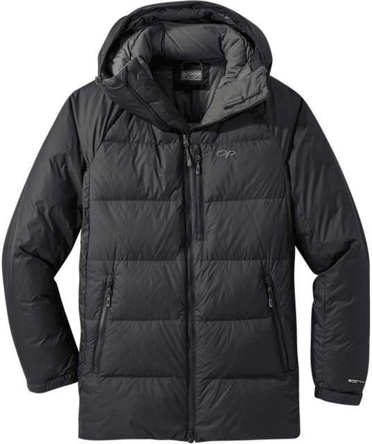 Outdoor Research Super Alpine Down Parka - Men's Black Large