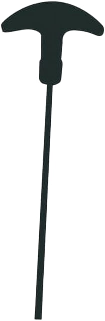 Outers 1pc Coated Steel 28in Rifle Cleaning Rod .17-.270 Cal Hang Tag