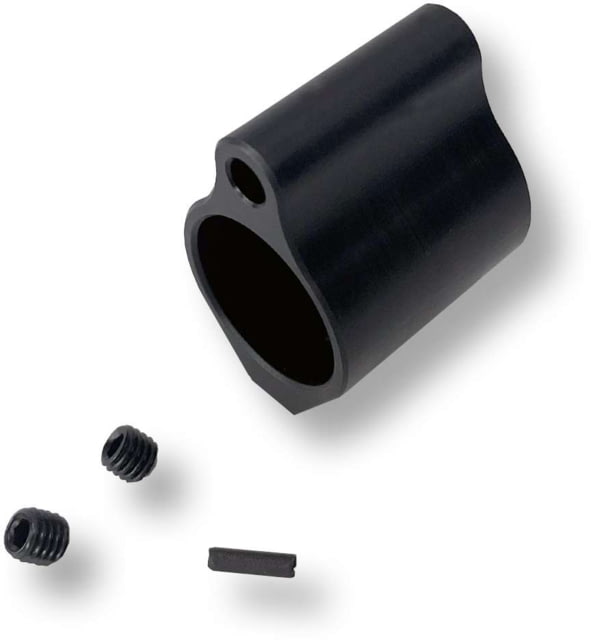 Outerwild AR10/AR15 Saltwater Arms Low Profile Gas Block .750in Set Screw Black Nitirde - Outerwild