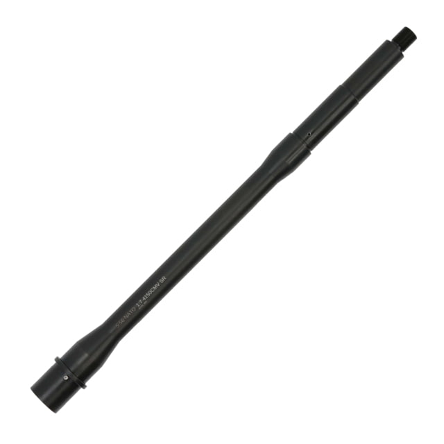 Outerwild AR15 Barrel 5.56NATO AR Platform 13.7in Government Mid Length 1-7 Twist 1/2x28 Thread Black Nitride - Outerwild