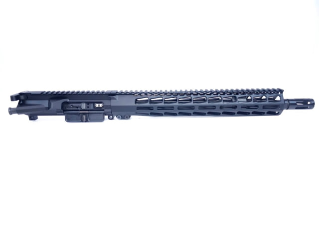 Outerwild AR15 Complete Premium Upper Receiver 5.56NATO 16in 1-7 Twist 13in M-LOK Handguard Black Anodize - Outerwild