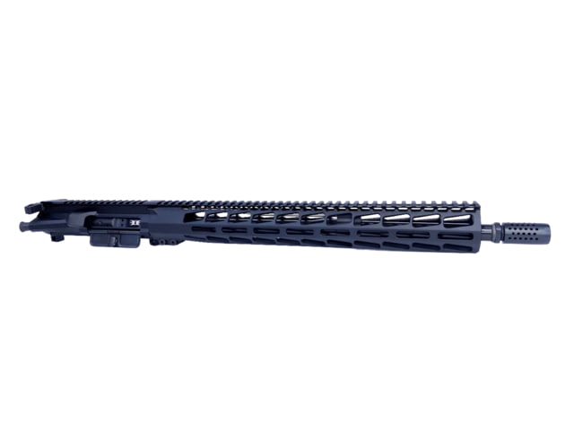 Outerwild AR15 Complete Premium Upper Receiver Billet 5.56NATO 16in 1-7 Twist 15in M-LOK Handguard Black Anodize - Outerwild