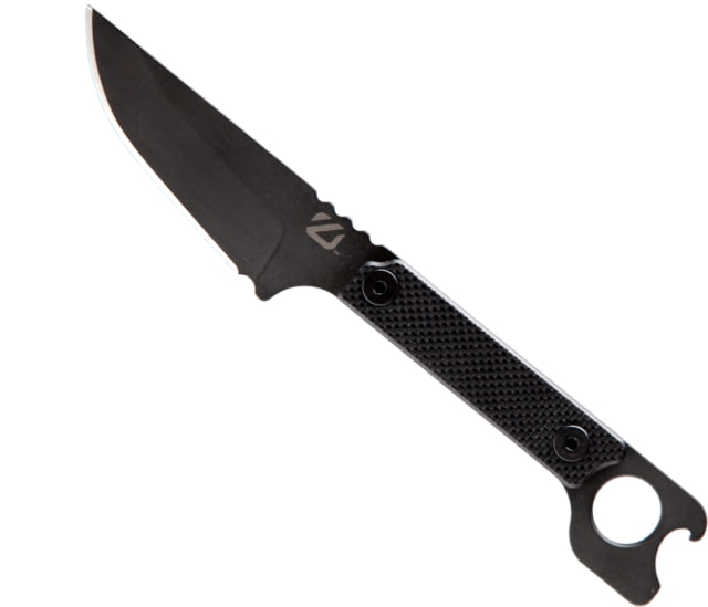 Outlier Knife Company Fang V3 Fixed Blade Knives 2.5in 80CRV2 Steel Straight Back G10 Handle Black - Outlier Knife Company