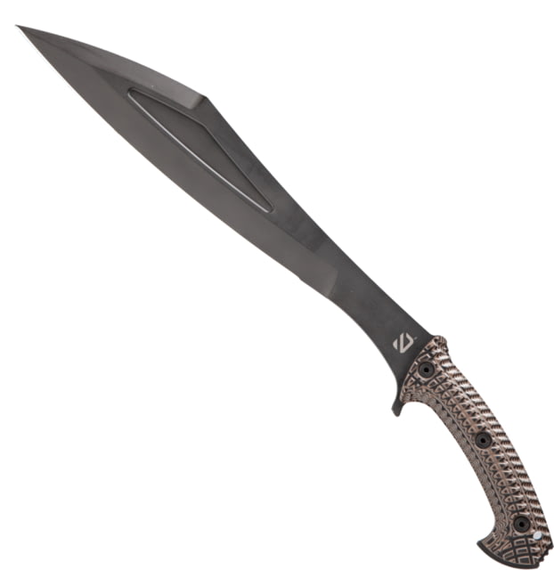 Outlier Knife Company Fury Crashete Fixed Blade Knives 10in 80CRV2 Steel Machete G10 Handle Black - Outlier Knife Company