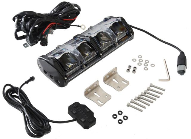 Overland Vehicle Systems EKO LED/RGB Light 10 in 6 Brightness Levels Black - Overland Vehicle Systems
