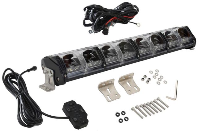 Overland Vehicle Systems EKO LED/RGB Light 20 in 6 Brightness Levels Black - Overland Vehicle Systems
