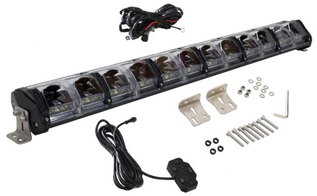 Overland Vehicle Systems EKO LED/RGB Light 30 in 6 Brightness Levels Black - Overland Vehicle Systems
