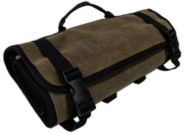 Overland Vehicle Systems Rolled Bag First Aid #16 Waxed Canvas - Overland Vehicle Systems