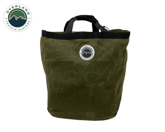 Overland Vehicle Systems Tote Bag #16 Waxed Canvas - Overland Vehicle Systems
