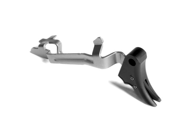 Overwatch Precision Falx Trigger for Glock 42 Flat Hard Coat Anodized Black/Black - Overwatch Precision