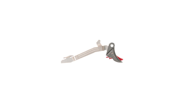 Overwatch Precision OEM FALX Pistol Trigger .380 Auto Polished G42 Gun Metal Gray/Red - Overwatch Precision