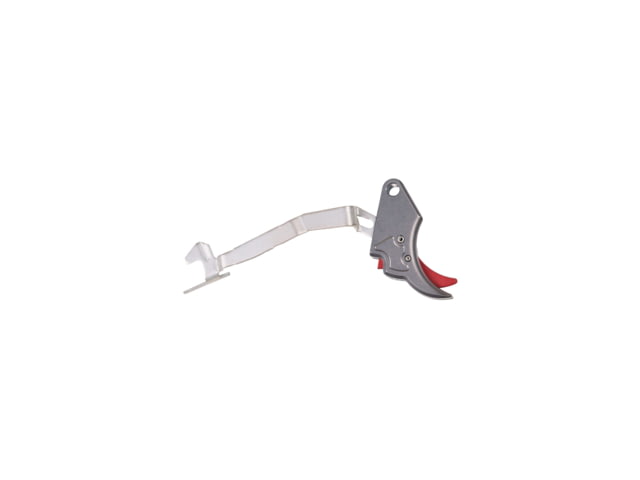 Overwatch Precision Smith & Wesson M&P 2.0 FALX Pistol Trigger System Metal Frame Gun Metal Gray/Red - Overwatch Precision