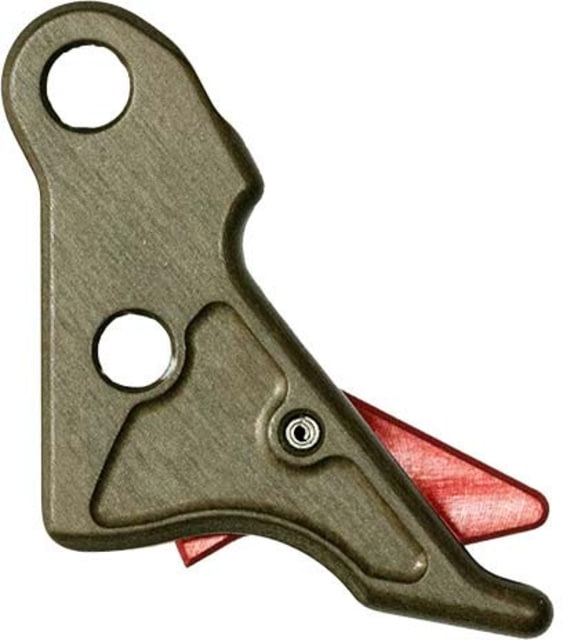 Overwatch Precision TAC CZ P10 Pistol Trigger Kit FDE/Red - Overwatch Precision