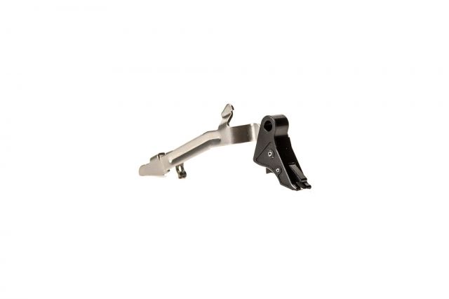 Overwatch Precision TAC Trigger for Glock 42 Flat Type III Hard Anodized Black/Black - Overwatch Precision