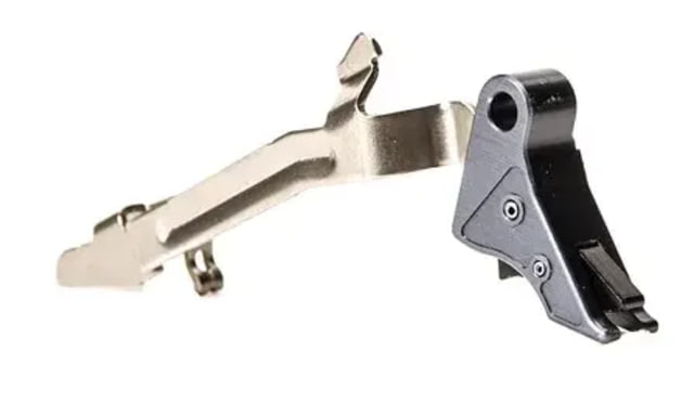 Overwatch Precision TAC Trigger for Glock 43/48 Flat Type III Hard Anodized Gun Metal Gray/Black - Overwatch Precision