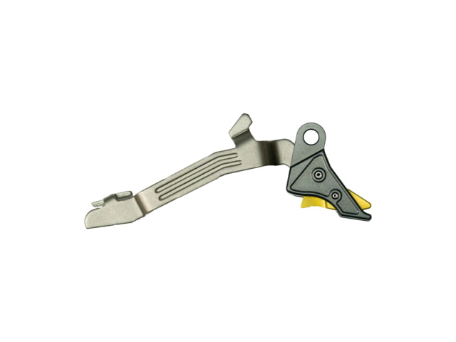 Overwatch Precision TAC Trigger for Glock 19X/G45 Flat Type III Hard Anodized Gun Metal Gray/Gold - Overwatch Precision