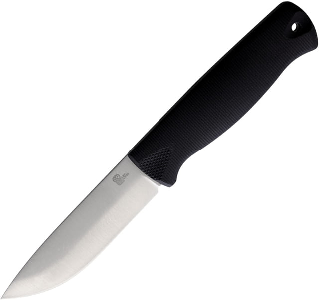 Owl Knife Hoot Fixed Blade Knife 8.63in Overall 4in Satin Finish Bohler N690 Stainless Blade Black G10 Handle Kydex Sheath HOOTF N690 G10BLK KYDEXBK/T - Owl Knife