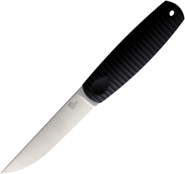Owl Knife North-S Fixed Blade Knife 8in Overall 3.75in Satin Finish Bohler N690 Stainless Blade Black Sculpted G10 Handle Kydex Sheath NORTHSF N690 - Owl Knife