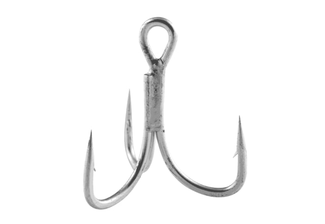 Owner Hooks Stinger-46 Treble Hook Needle Point Short Shank Heavy Wire Vacuum Tinned Size 2 6 Per Pack