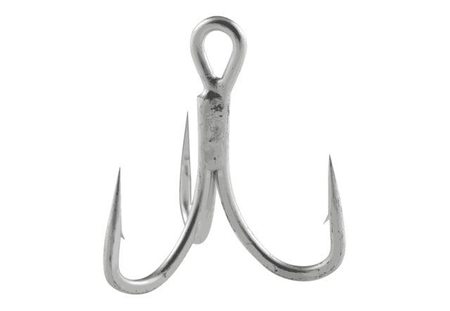 Owner Hooks Stinger-58 Treble Hook Needle Point Short Shank 3X Strong Vacuum Tinned Size 1/0 6 Per Pack